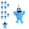 Adorable Sesame Street Cookie Monster Soft Plush Ornament Dolls For Kids Gifts