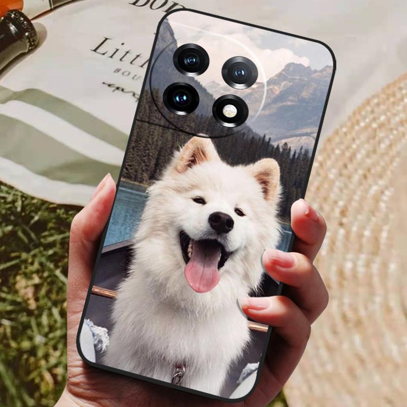 For OnePlus 11 5G Silicone Case Cute Pattern Soft TPU Phone Cover For One Plus 11 Back Cover Bumper OnePlus11 PBH110 1+11 Funda