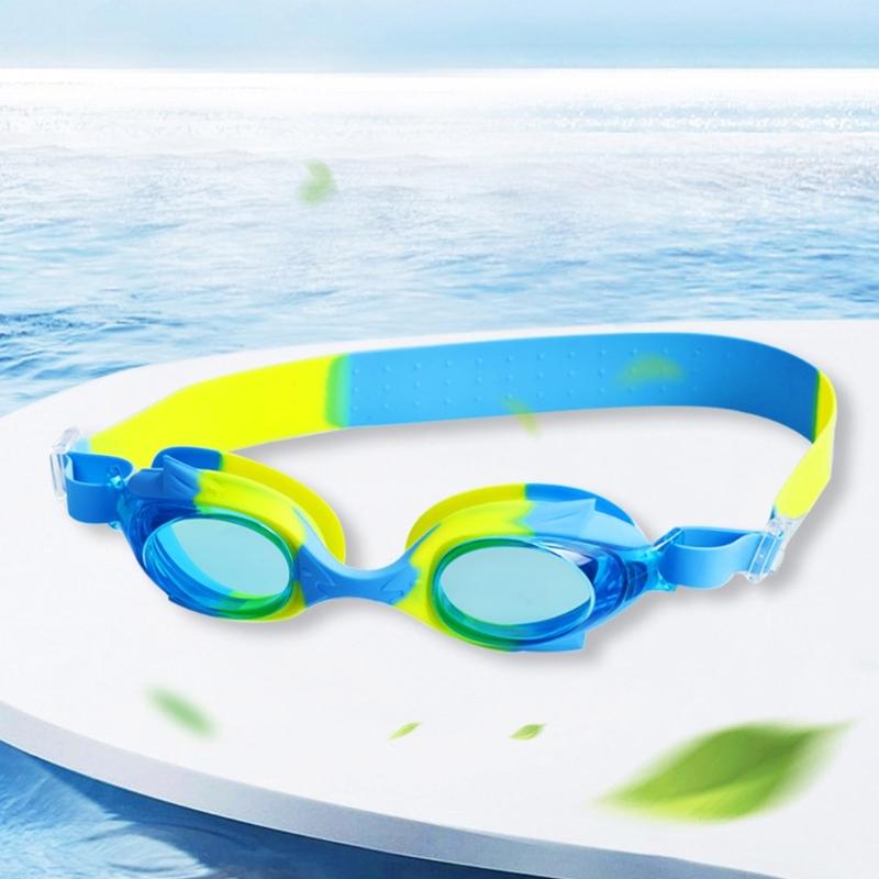 Kid Swimming Goggles Anti Fog Swim Goggles Quick Adjustable Strap Children Goggles High-definition Vision Swim Goggles