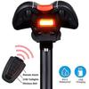 Intelligent Bike Rear Light Anti-theft Lamp Bike Alarm Rear Light Usb Rechargeable Rear Light