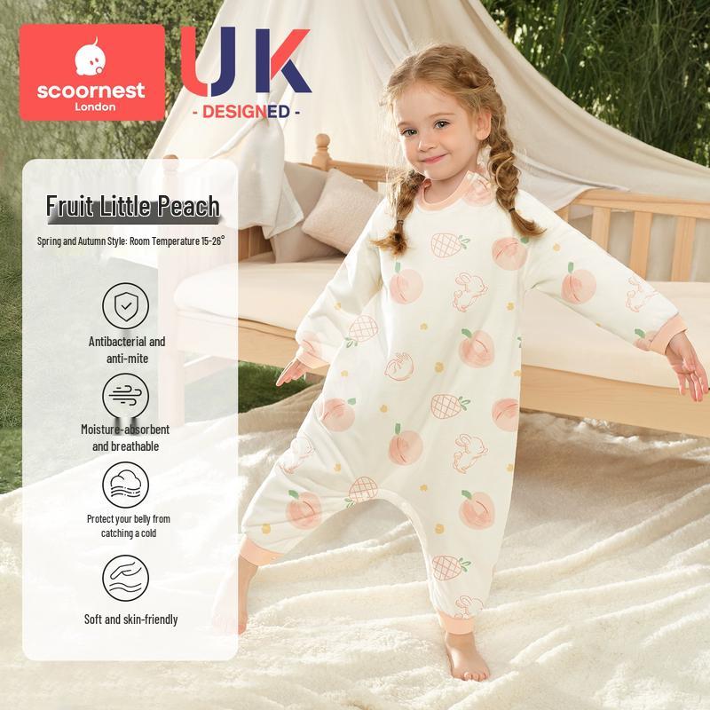 Scoornest Baby Cotton Jumpsuit Pajamas 100