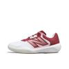 New Balance NB 696 V6 Abrasion Resistant Breathable Low top Tennis Shoes Women's White Red Sneakers WCH696M6
