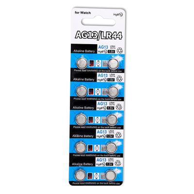 LR44 AG13 LR1154 1.5V Botão Bateria Baterias alcalinas para calculadora Toy Watch