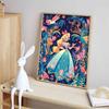 Disney Diamond Painting Princess Style Forest Theme Illustration Cute DIY Rhinestone Mosaic Cross Stitch Kit Embroidery Gift, Home Decor