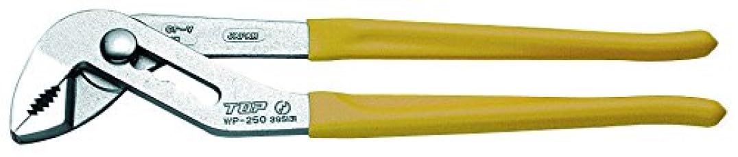 

TOP Industrial Water Pump Pliers with Vinyl 5 Adjustable for Water and Made in Japan (TOP) Grip, 0-48mm Opening, Positions, Supply, Faucets, Plumbing,