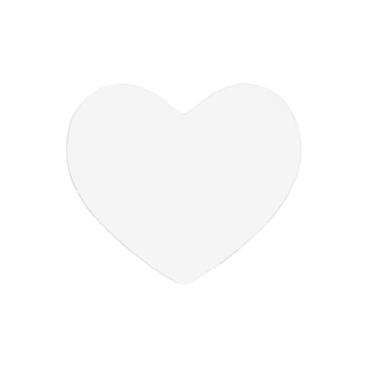 Heart Shaped Mirror Wall Stickers 3D Wall Decal Removable Mirror Wall Stickers 1