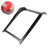 Console Gear Shift Panel Frame Trim Carbon Fiber Style Cover Fit for Land Rover Discovery Sport 2020‑2021