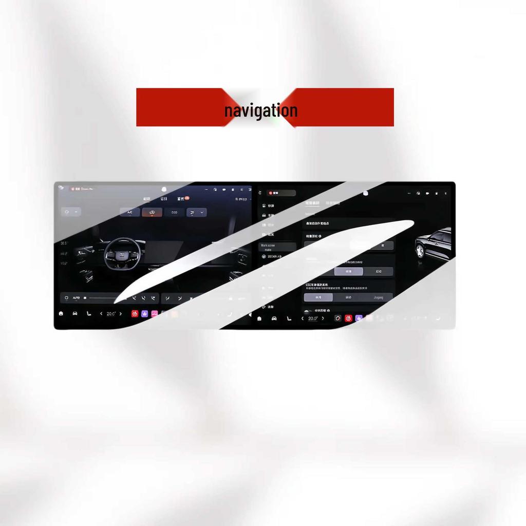 Tempered Glass Screen Protector for Jike 9X Car Console and Interior Accessories, Compatible with 25 Models.