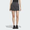 Adidas Seamless Skirt Solid Color Minimalist Brand Logo Quick-Dry Sports A-Line Casual Short Skirt Women Skirts Dark-Gray JE1440