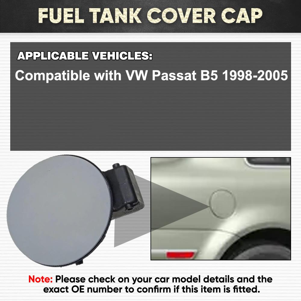 Fuel Filler Gas Door Cover For VW Passat B5 1998-2005 Fuel Tank Door Cover External Fuel Tank Cover Grey 3BD809857