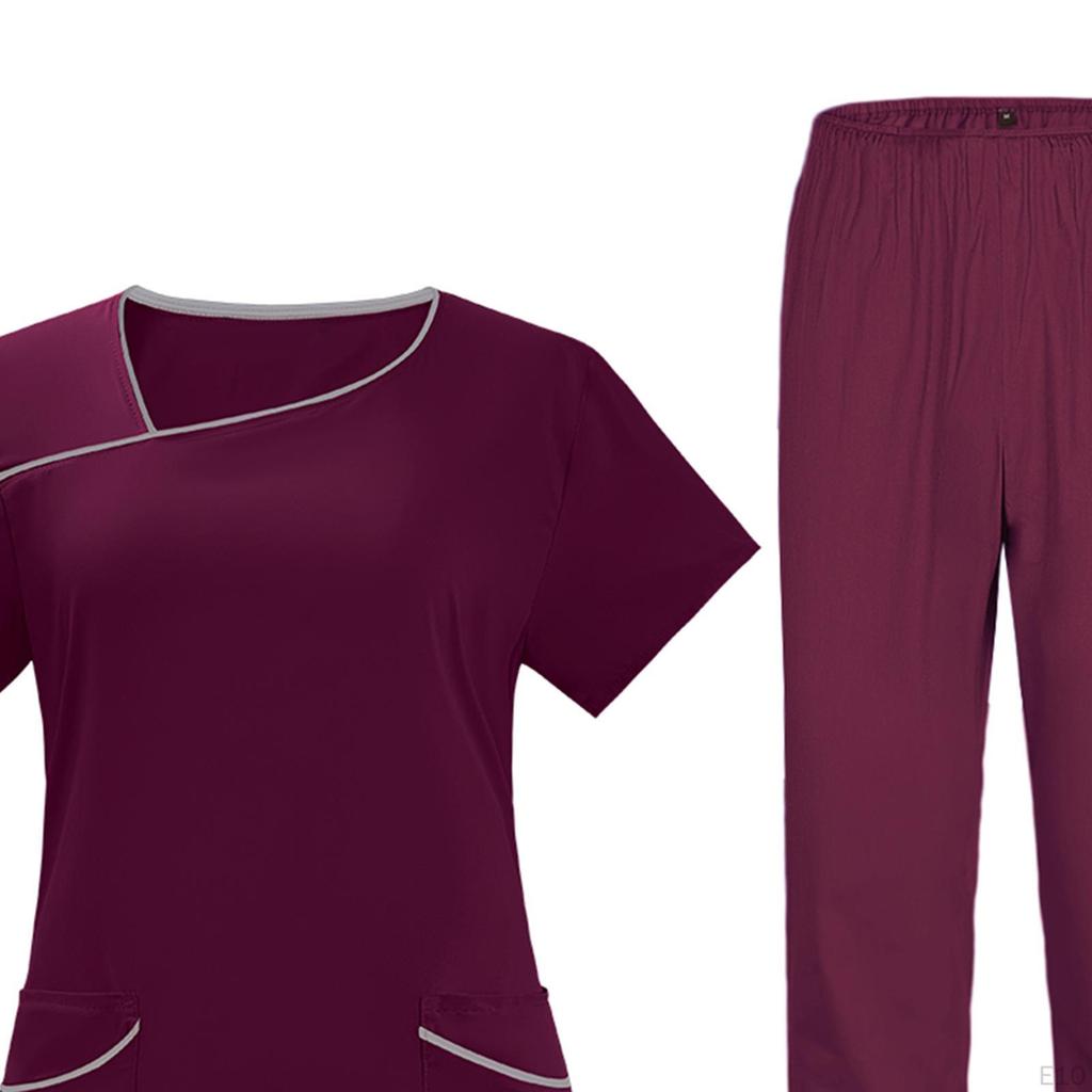 Scrub Set for Men and Women - Comfortable Hospital Nurse Costume