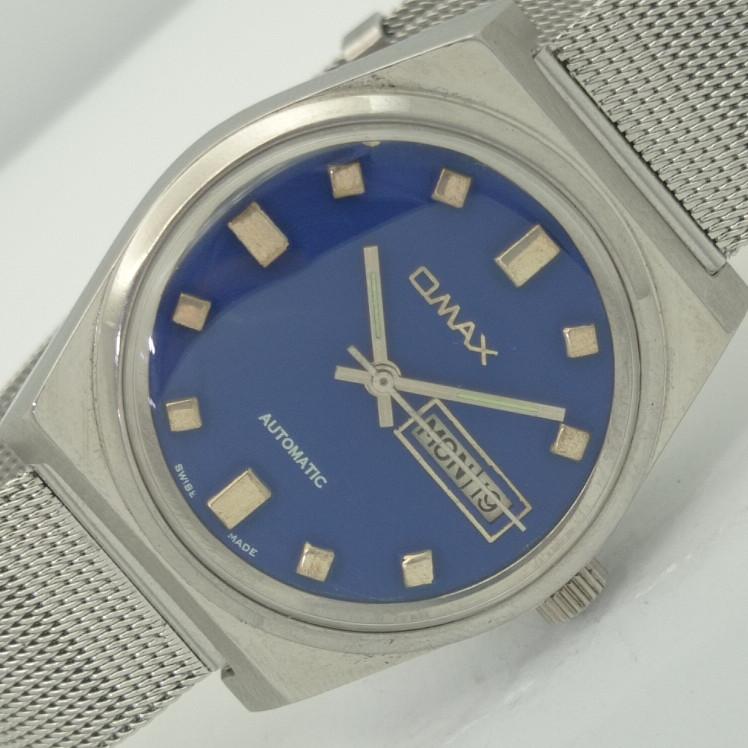 

USED OMAX AUTOMATIC SWISS MENS WATCH a411324-1 Sku001-a411324