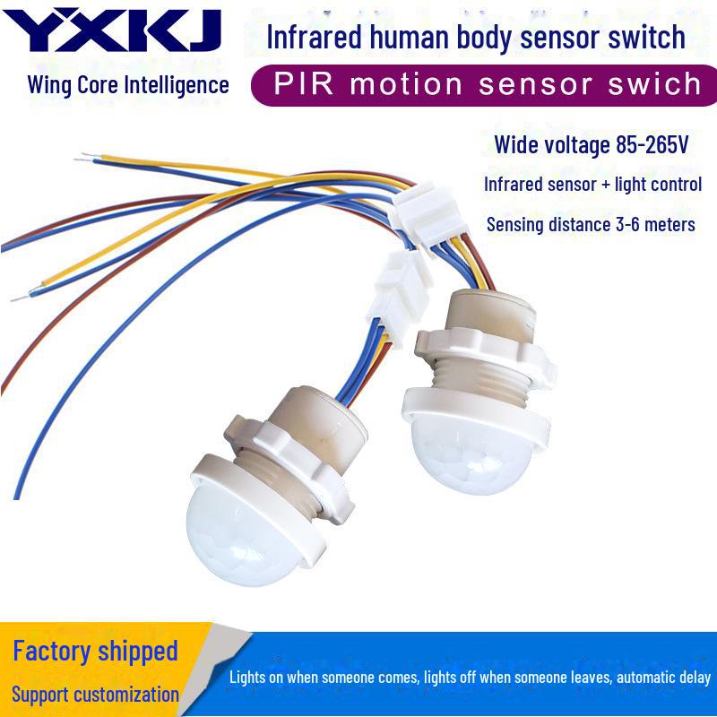 Infrared Sensor Ceiling Light with Radar Induction and Wide Pressure Delay