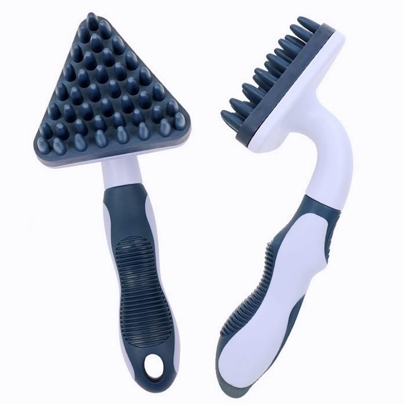 Dog Brush Pet Hair Remover Dogs Bath Brushes Shower Massage Brush for Dog Bathing Shower Cat Comb Pet Grooming Comb Pet Supplies