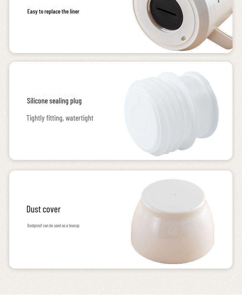 Capybara Thermal Hot Water Bottle: Insulated, Cool-Keeping & Heat-Preserving Large Thermos.