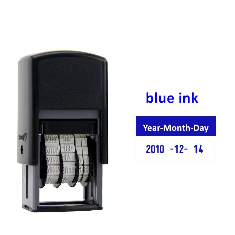 Portable Self-inking Date Stamp Adjustable Date For Supermarket Store School Bank Office Manufacture Qualified Stamps
