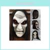 Premium Quality Halloween Black Long Hair Mask Full Head For Spooky Cosplay Parties