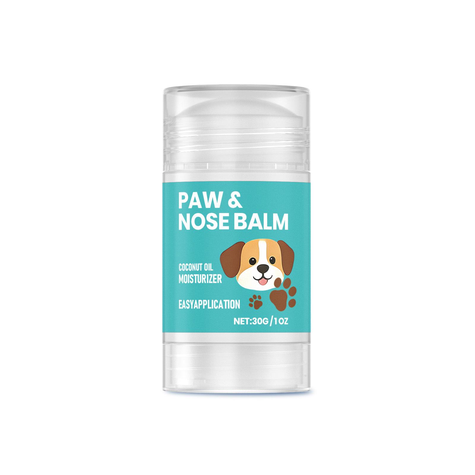 

Paw and Nose Balm Coconut Oil Deep Moisturizer Soothing Smooth Skin Care Repair Dog Paw Pads Cat Dog Paw Protection Cream 30g