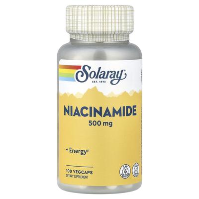 Niacinamide, 500 Mg, 100 VegCaps