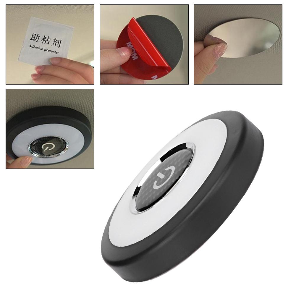 5V Universal Car Back LED Reading Ceiling Light USB Charging Warm Light Ice Blue