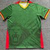 Kamerun Grüne Fan Edition Kurzarm Fußballtrikot Herren - Bambusfaser Performance Fußballuniform
