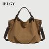 Japanese Retro Tooling Canvas Bag Large Capacity Multifunctional Cross-body Tote Bag
