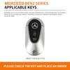 Fashion TPU Car Smart Key Case Fob Cover For Mercedes Benz C E S Class GLC CLE EQE W206 W214 W223 S350 S400 S450 E300 Keychain