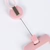 Retractable ID Card Holder with Lanyard, Hard Shell Badge Holder for Campus or Meal Cards
