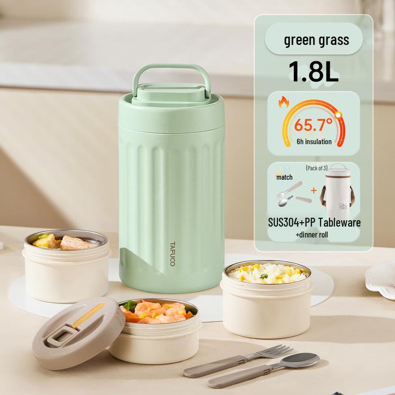 TAFUCO 316 Stainless Steel Thermal Lunch Box