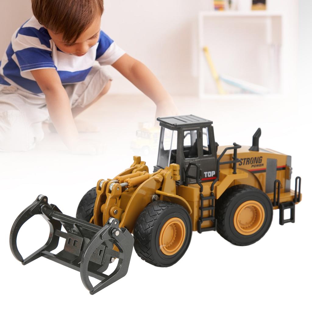 1:50 Static Front End Model Loader Alloy Construction Vehicles Toys for Kids Adults