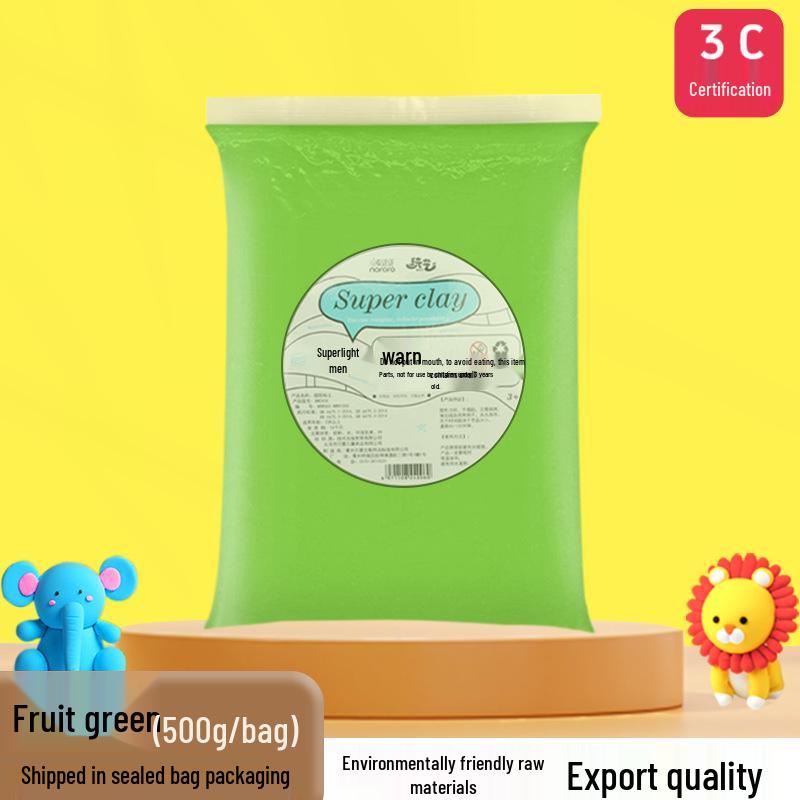 

Super Light 500g Space Clay DIY Kit for Kids - Colored Handcraft Clay & Tools