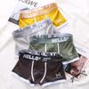 4PCS Fashion Boxer Men Panties Underwear Summer Ice Silk Breathable Solid Boxers Shorts Cuecas Masculinas Man Calzoncillos M-3XL