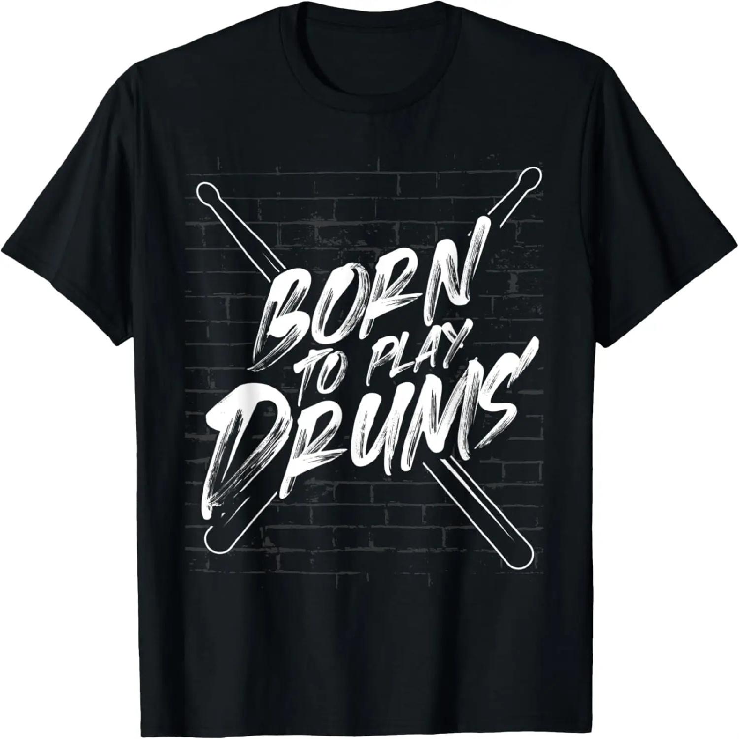 I Destroy Silence Drums T-Shirt Funny Drummer Tee XXXXXL разноцветный