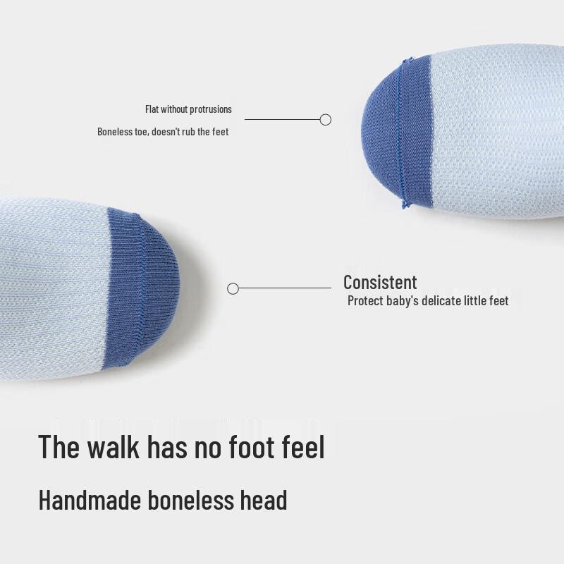 Balabala Infant Toddler Summer Mesh Short Socks (5-Pack)