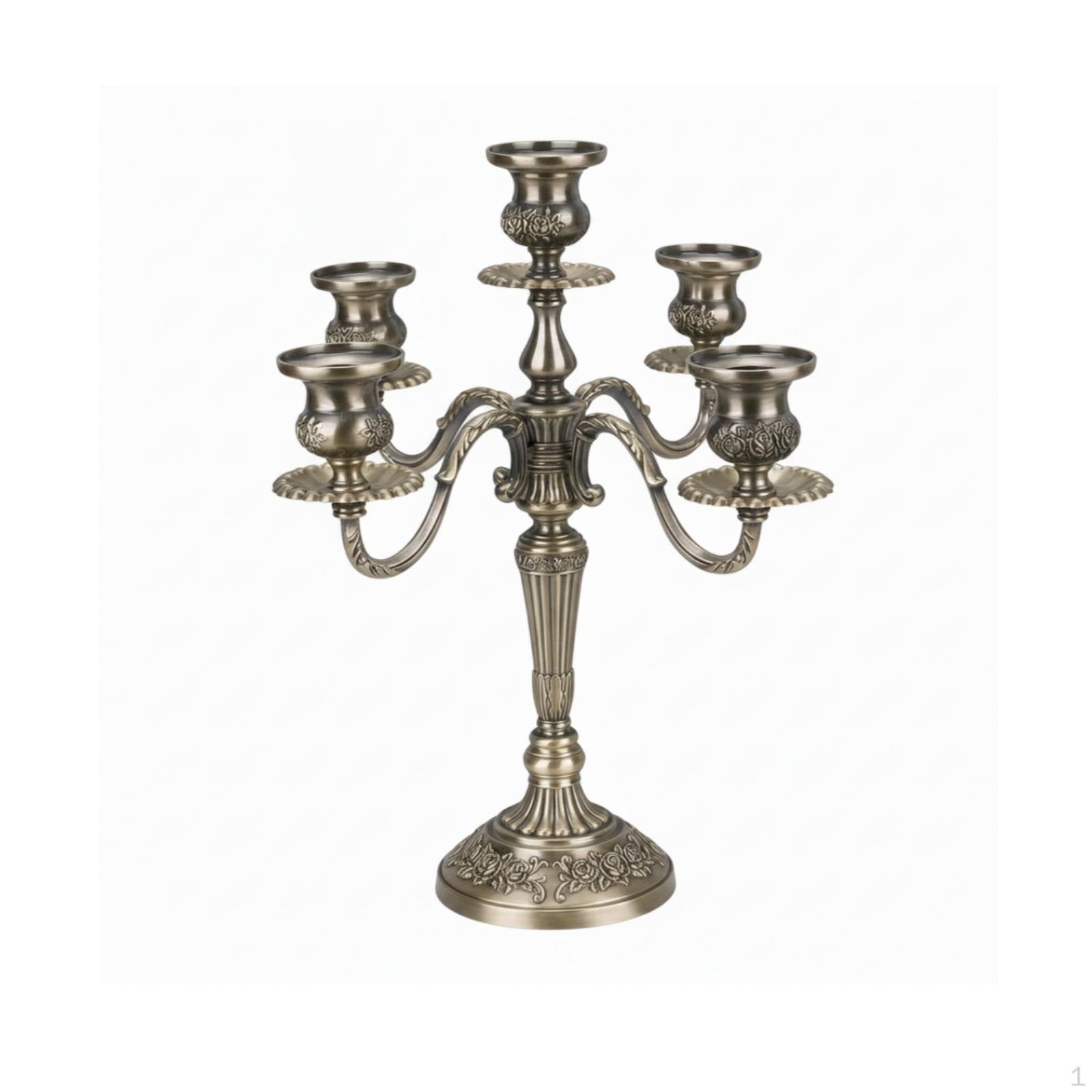FiveArm Candelabra Ornate with Five Arms