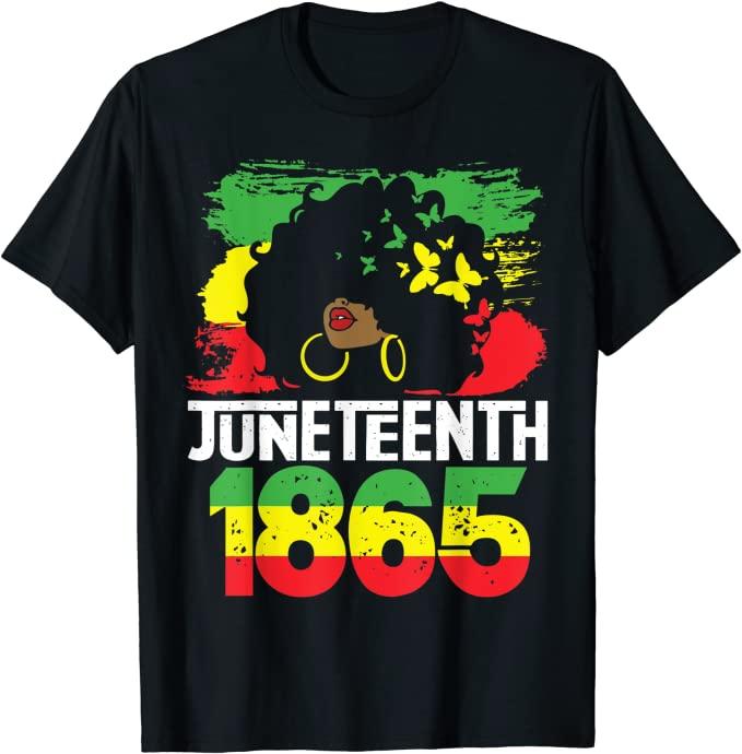 Its The Juneteenth for Me Freeish Since 1865 Independence Day TShirt Black Pride with Pan African Flag Graphic Tee Tops Gift