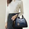 Luxury Patent Leather Handbags for Women Designer Crocodile Pattern Women's Shoulder Crossbody Bag Hobos Ladies Messenger Bags