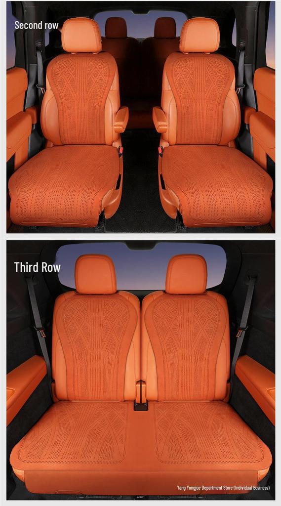 "Universal L6 L7 Car Seat Cushion: All-Season, Breathable, Perforated Full Coverage Seat Cover”