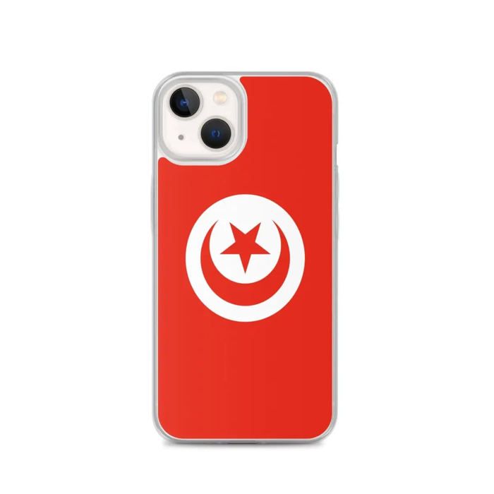 Coque Télephone Drapeau Tunisie - iPhone 13