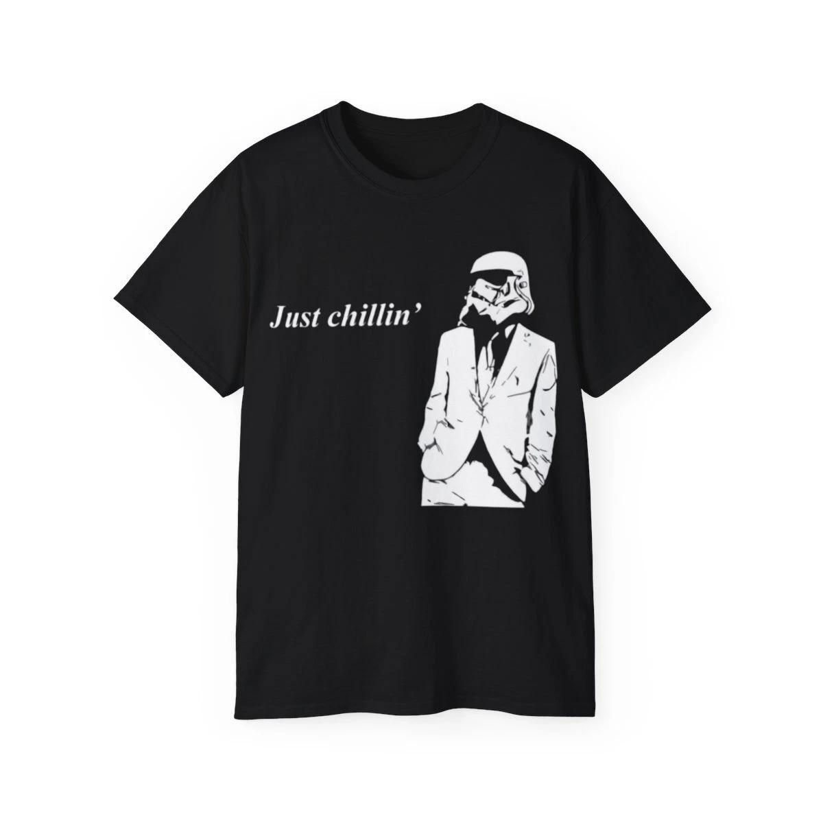 Star Wars Parody T-Shirt, Storm Trooper Unisex Ultra Cotton Tee L
