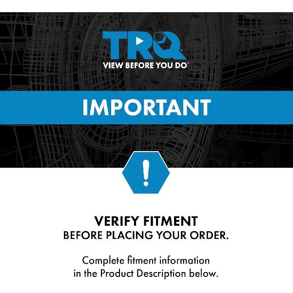 TRQ Rear Ride Leveling Height Sensor Compatible with 03-10 Cayenne 07-15 Q7 04-10 Touareg