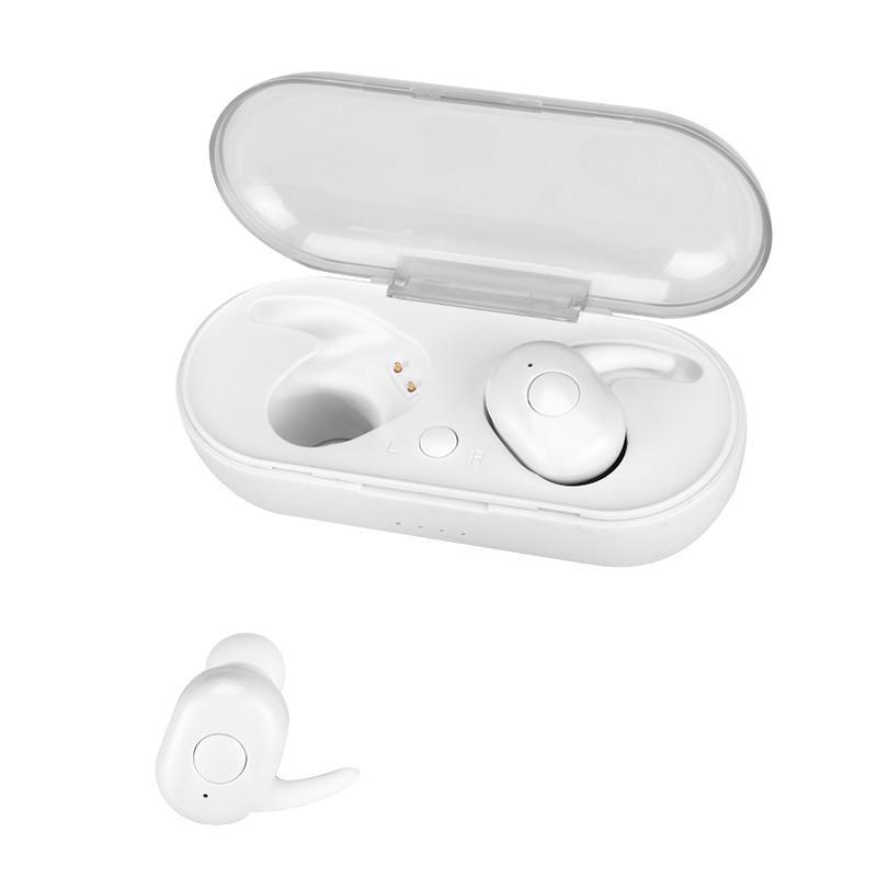 

Bluetooth-гарнитура TWS Спортивная гарнитура с номером мини-беспроводной Bluetooth-гарнитуры 5.0 Touch Headset белый