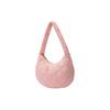 New MLB Los Angeles Dodgers Polyester HOBO Bag Shoulder Handbag Regular Unisex Peach 3ABQM0936-07PCS