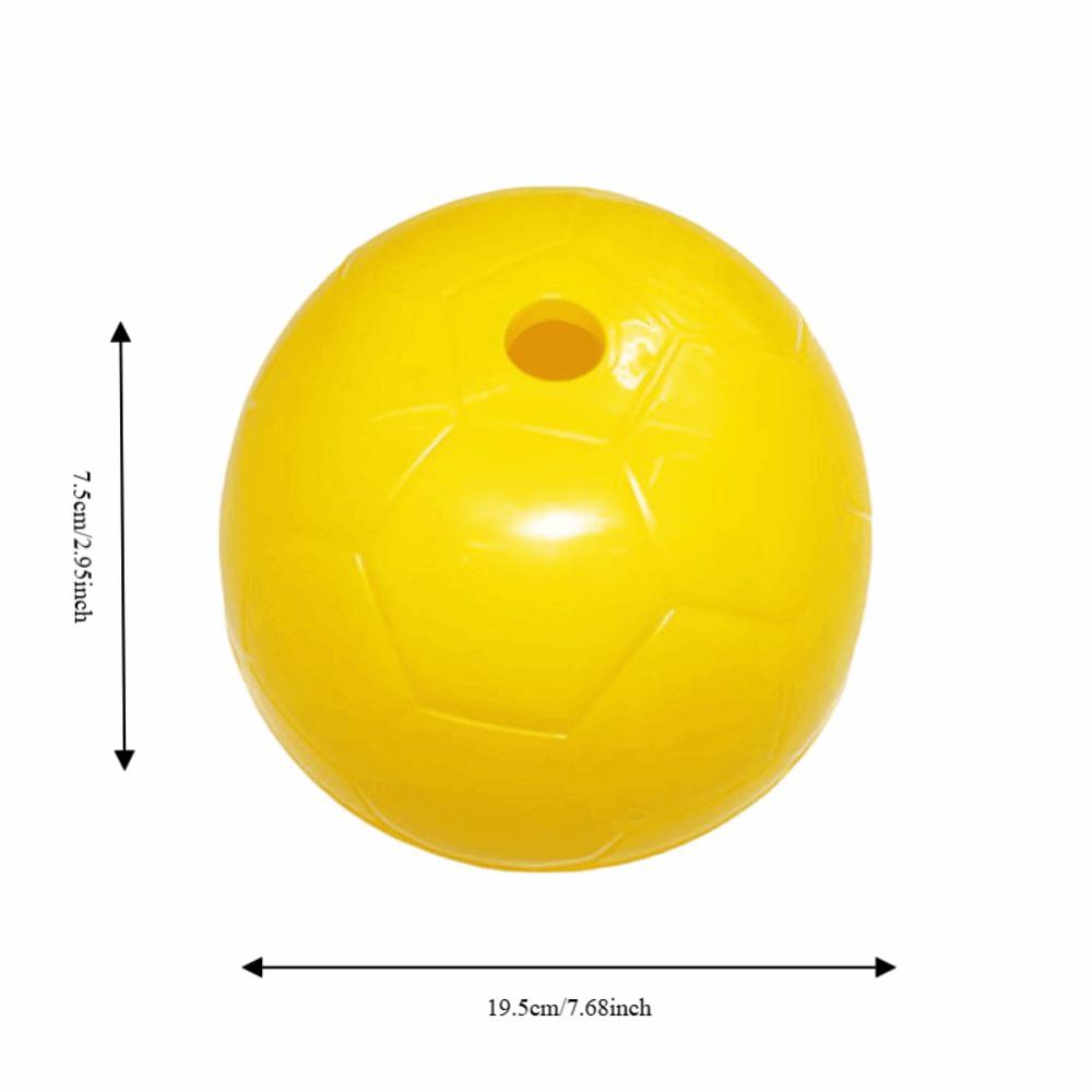 5PCS PE Soccer Marker Set Top Hole Sports Marker Discs Portable Agility Marker Set Outdoor Exercise