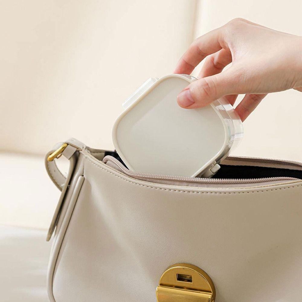 Universal Double Layer Braces Storage Box Portable Cleaning Tooth Storage Case  False Teeth