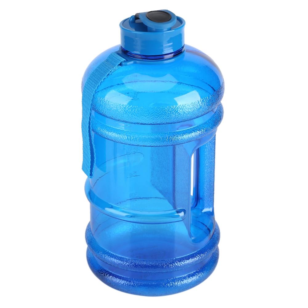 2.2L Water Bottle Kettle Sports Cup Camping Gym Large  Acity Outdoor Black