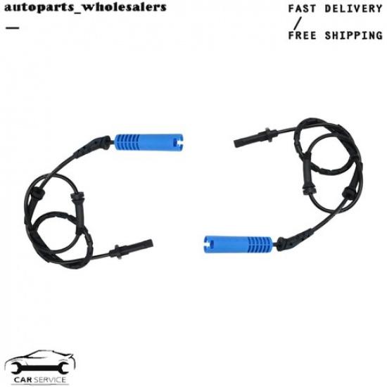 Pair ABS Wheel Speed Sensor Rear Left&Right For BMW BMW 525xi 06-07 528xi 530xi