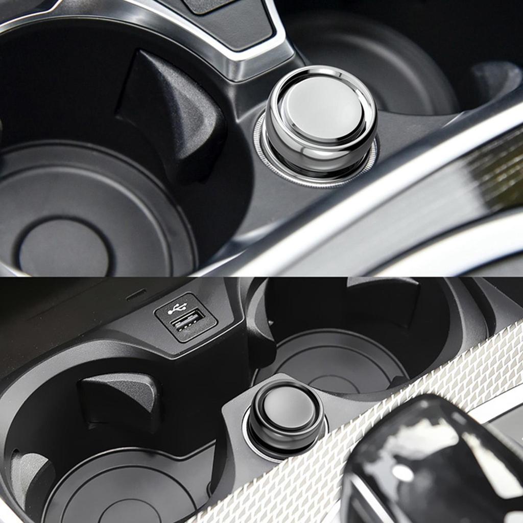 Car Plug Cover Waterproof Dustproof Plug Cover For Car Port Outlet Zinc Alloy Replacement Part Protective Waterproof Auto