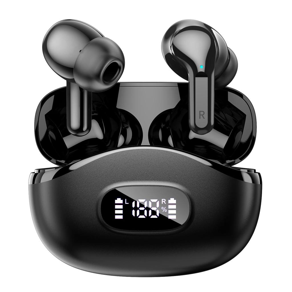 Earphones Bluetooth Earphones Wireless Earphones Bluetooth Earphones 2025 Latest Bluetooth Automatic Pairing Instant Connection Calls Microphone Touch