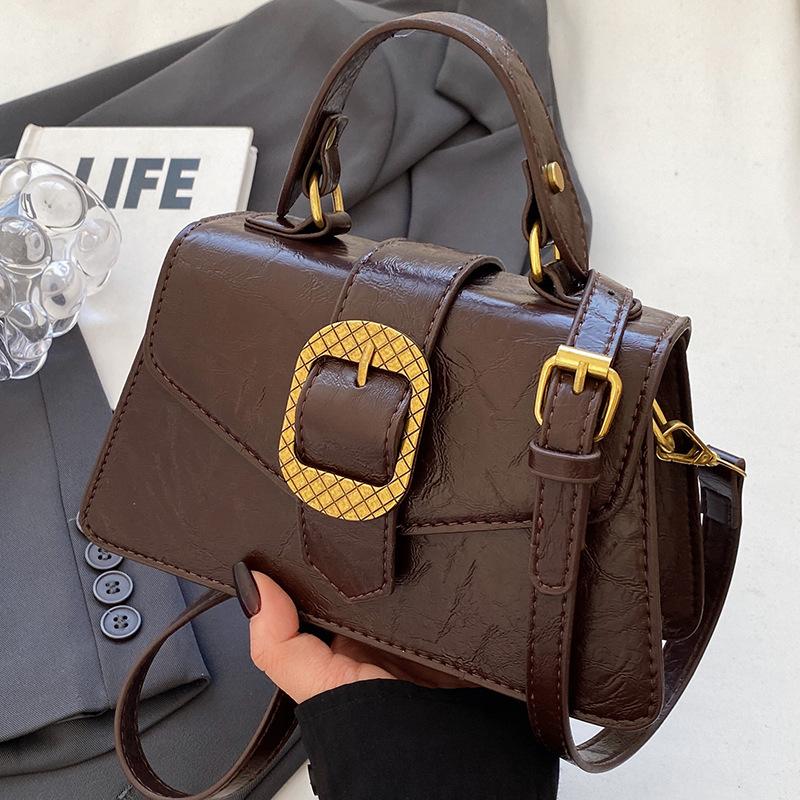 Mini Tasche Damen Winter Vielseitige Tragetasche Handtasche für Arbeit Pendler Ein Schulter Crossbody Tasche